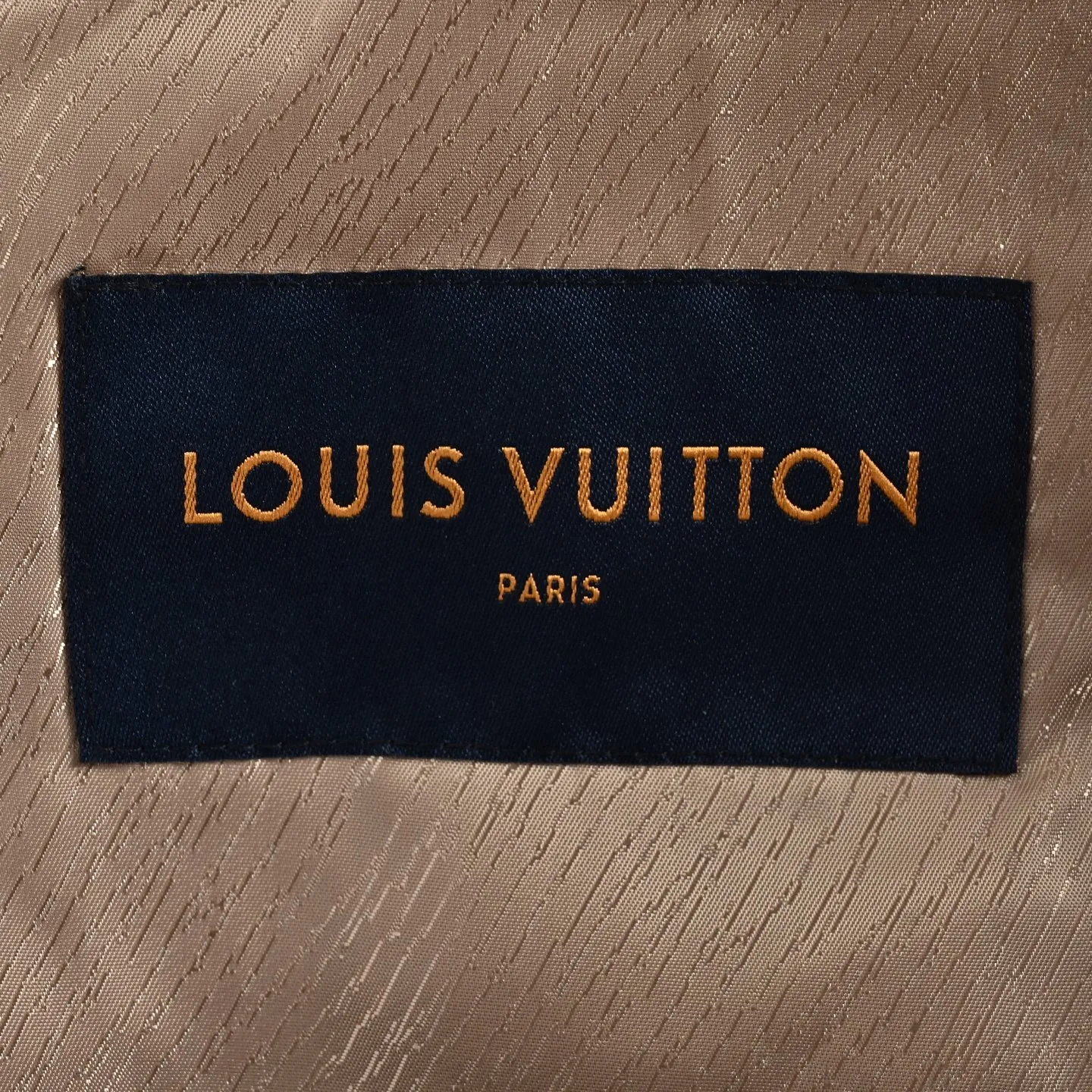 Louis Vuitton/Louis Vuitton twill button shoulder patch lapel jacket jacket